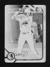 2022 Bowman Draft Chrome Printing Plate Black 1/1 Colton Cowser #BDC-149