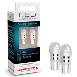 JW Speaker LED Wedge Bulbs W5W T10 24V - 990111 - Picture 1 of 1