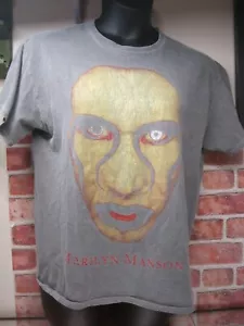 Marilyn Manson 90s Xl Vintage T-Shirt Vintage - Picture 1 of 9