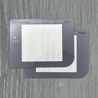Original Nintendo Game Boy DMG-01 Replacement Screen Lens (2 PACK) Choose Color! - Image 1 of 4