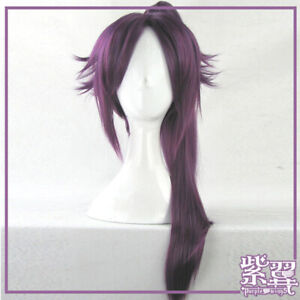 Bleach Anime Shihouin Yoruichi Cosplay Long Ponytail Harajuku Wigs Hairpiece