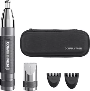 ConairMan Nose Hair Trimmer for Men 5 piece Set with Professional Travel Kit - Picture 1 of 6