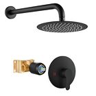 Airuida Shower Faucet Set, Matte Black Single Function Shower Trim Kit, 8 Inc...