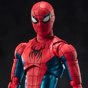 S.H.Figuarts Spider-Man Nuevo Traje Rojo y Azul No Way Home Figura BANDAI Japón - Imagen 1 de 9