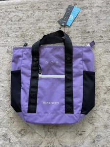 Sherpani Via Tote Travel Backpack Bag Purple Open Your Eyes - Picture 1 of 5
