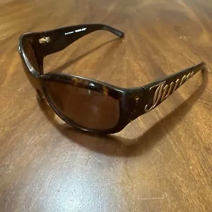 Juicy Gossip 0086-04 60-20 125 Tortoise Sunglasses Rare Italy - Picture 1 of 9