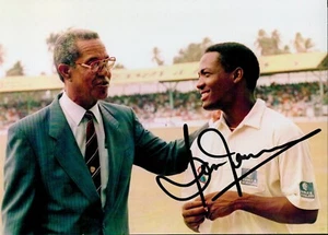 BRIAN LARA Signed Photograph - Warwickshite & WEST INDIES Cricketer - preprint - Picture 1 of 1