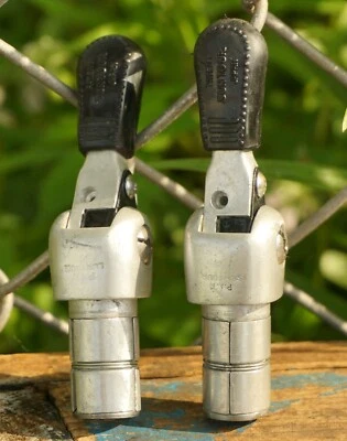 Vintage Suntour Bar End Shifters Power Ratchet Barcon Touring Rando Eroica Bike - Image 1 of 4