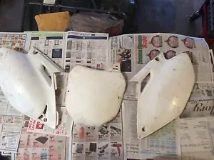 2003 Yamaha YZ250f YZ 250f Number Plates Right Left Front Panels - Foto 1 di 9