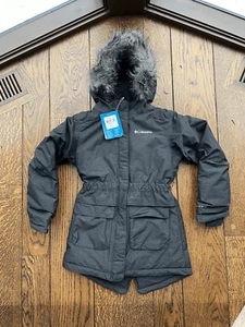 Columbia Girls Nordic Strider Waterproof Insulated Hooded Grow Coat Size S NWT - Picture 1 of 5