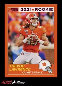 2021 Panini Chronicles Partitur pink #58 Trevor Lawrence RC - Bild 1 von 2