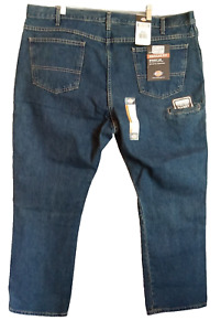 Dickies Men's Blue Jeans Regular Fit Straight Size 44 x 30 6 pocket