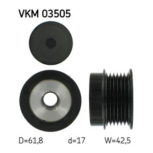 Alternator Freewheel Clutch Pulley SKF for Astra 9-3 Vectra Zafira / Family Sign - Picture 1 of 6