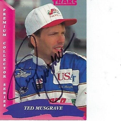 TED MUSGRAVE SIGNED 1993 TRAKS RACING #55 - NASCAR - Image 1 of 1