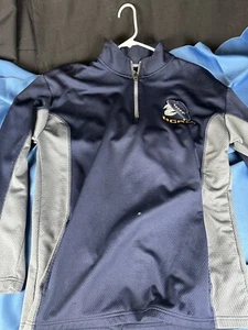 UC Santa Barbara Pull Over Long Sleeve Gauchos Blue Sz Large - Picture 1 of 3