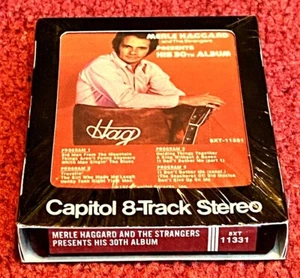 MERLE HAGGARD~PRESENTS HIS 30TH ALBUM Sealed 8-Track Country FREE SHIPPING - Picture 1 of 1