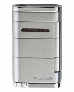 Xikar Allume silber XI-531SI Single Jet Feuerzeug Steel Silver neues Modell OVP - Bild 1 von 6