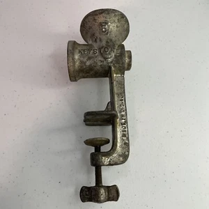 Vintage Keystone #5 Meat Grinder Cast Iron Part - Picture 1 of 7
