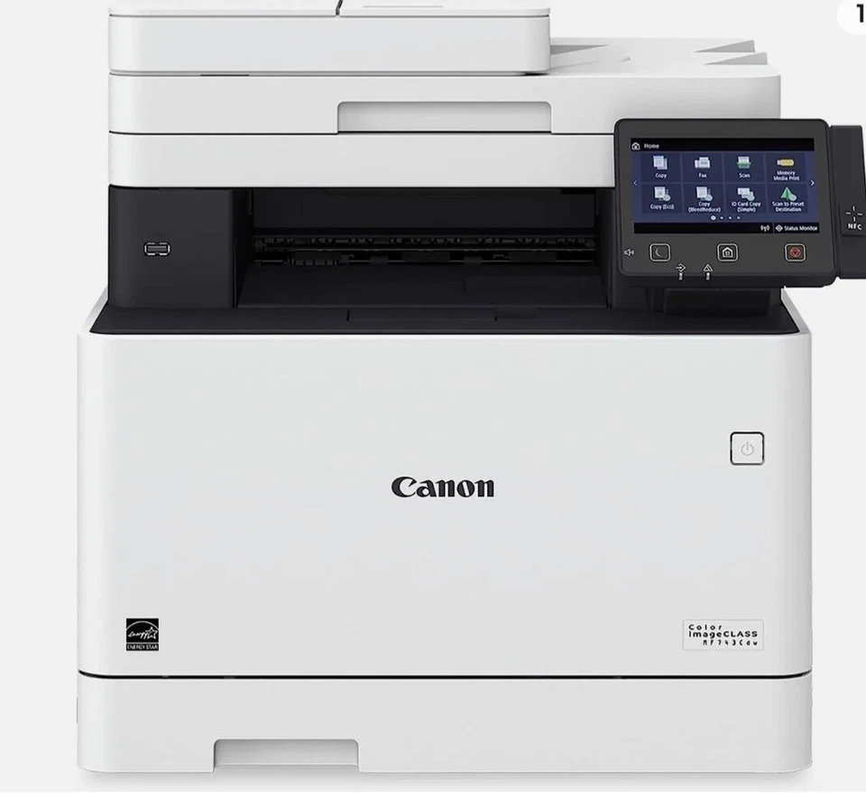 Canon Imageclass MF743Cdw All-In-One Laser Printer - FACTORY SEAL - Image 1 of 1