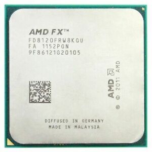 AMD FX-Series FX-8120 FD8120FRW8KGU 3.1GHz 8-Core 125W Socket AM3+ CPU Processor