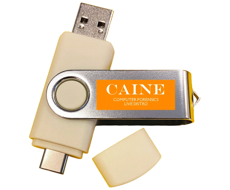 CAINE Computer Forensics Bootable USB Drive Linux Digital Investigation Tool - Image 1 of 4