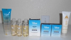 Lote de viaje de muestra de hotel de sal marina Disney Resort H20+ lavado corporal loción jabón de baño - Imagen 1 de 1