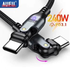 240W USB C to USB Type C Cable for Macbook Pro Quick Charge 3.1 PD Fast Charging - Picture 1 of 14