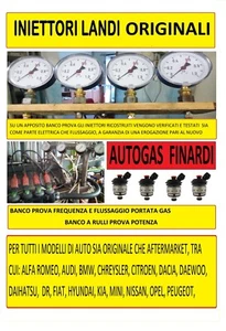 LANDI OPEL MERIVA LPG INJECTORS WHOLE RANGE ORIGINAL EQUAL TO NEW - Picture 1 of 7