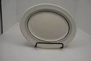 American Limoges White Gold Triumph Silver Age 1935 Oval Servers 11 3/8" D Lot 2 - Picture 1 of 6
