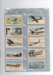 p1 -Players cigarette card sets - Polar cars royalty Sport football military etc
