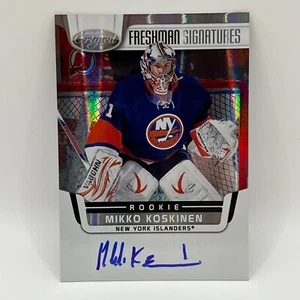 2011-12 Panini Certified Mikko Koskinen Auto RC #183 - Picture 1 of 2