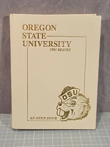 Anuario anual de la Universidad Estatal de Oregón 1991 OSU Beavers An Open Door - Imagen 1 de 9