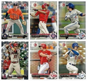 2017 BOWMAN BASEBALL Prospects #BP1-150+Vets/Rookies #1-100 59¢ Ship YOU PICK !