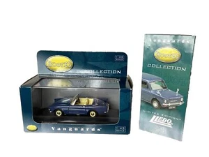 Vanguards Corgi 1:43 edición limitada Sunbeam Alpine en azul lago VA07004 SIN USAR, EN CAJA - Imagen 1 de 7