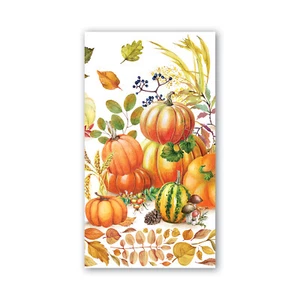 Michel Design Works 15 Triple-Ply Paper Hostess Napkins Pumpkin Prize - Picture 1 of 1