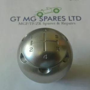 MGTF MGF MARK 2 SILVER ALLOY GEAR KNOB New genuine MG 500000139IAJ - Picture 1 of 5