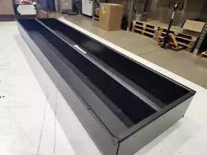 New Dizzy Lamb Big Spit Charcoal Tray - With Split Charcoal and Drip Section to - Picture 1 of 4