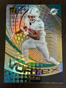 2024 Panini Donruss - Vortex Tyreek Hill #VOR-THI - Dolphins - Picture 1 of 2