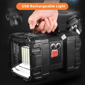 Super Bright 99000000 LM LED Torch Tactical Flashlight Lantern Rechargeable US - Picture 1 of 11