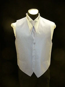 Formal Vest Full Back - Periwinkle Vest VF852 - Picture 1 of 1