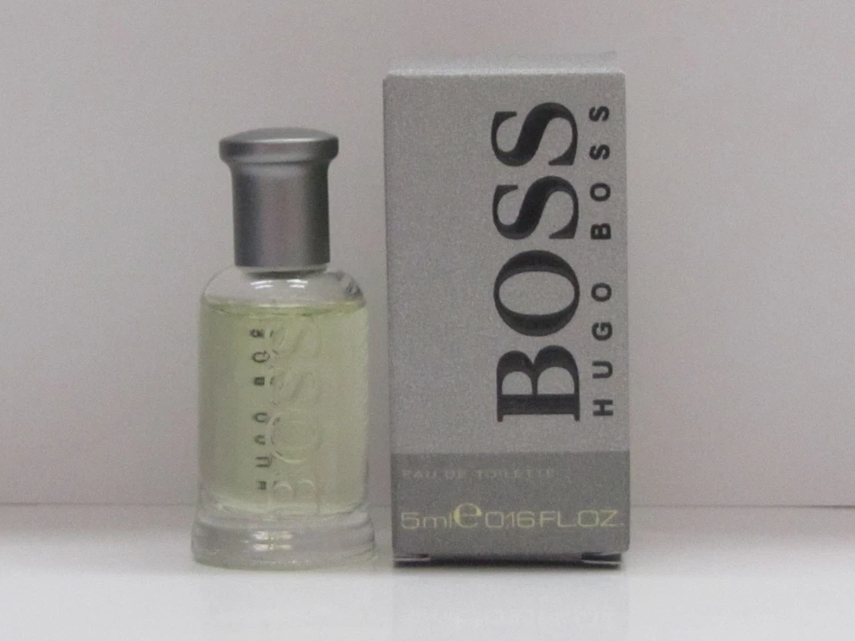 Boss No 6 by Hugo Boss For Men 0,16 oz Eau de Toilette Splash Mini Novo Na Caixa - Imagem 1 de 1