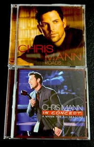 Roads & Live In Concert (A Mann For All Seasons) ~ Audio CD Lot By Chris Mann - Picture 1 of 5