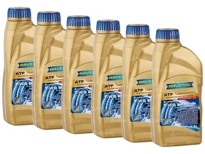 6 Liter (6x1L) RAVENOL ATF T-WS Lifetime Automatikgetriebeöl - Bild 1 von 2