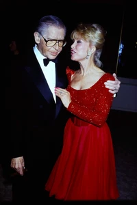 BARBARA EDEN, MILTON BERLE, 1990, 35mm Slide - Picture 1 of 1