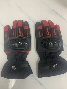KEMIMOTO Motorcycle Gloves Waterproof Touchscreen Brand New F1109-040012-Red 2XL - Bild 1 von 3