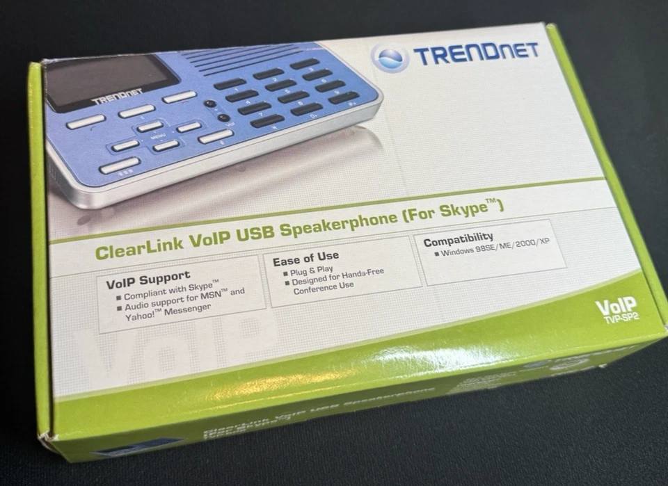 NEW TRENDnet TVP-SP2 VoIP USB Speakerphone for VoIP - Image 1 of 4