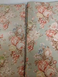 Ralph Lauren Charlotte tendaggi tascabili foderati con asta e tiranti - anni '90 - mai appesi! - Foto 1 di 11