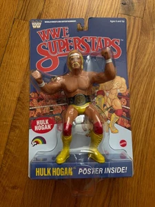 WWE Hulk Hogan LJN Superstars Retro Figure Target Exclusive DAMAGED CARD - Picture 1 of 3