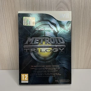 METROID PRIME TRILOGY EDIZIONE SPECIALE LIMITATA COMPLETO per Nintendo WII - Foto 1 di 15