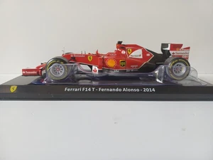 032 1/24 F1 Ferrari F14 T Alonso 2014 Centauria Atlas Panini Altaya RBA Salvat  - Foto 1 di 6